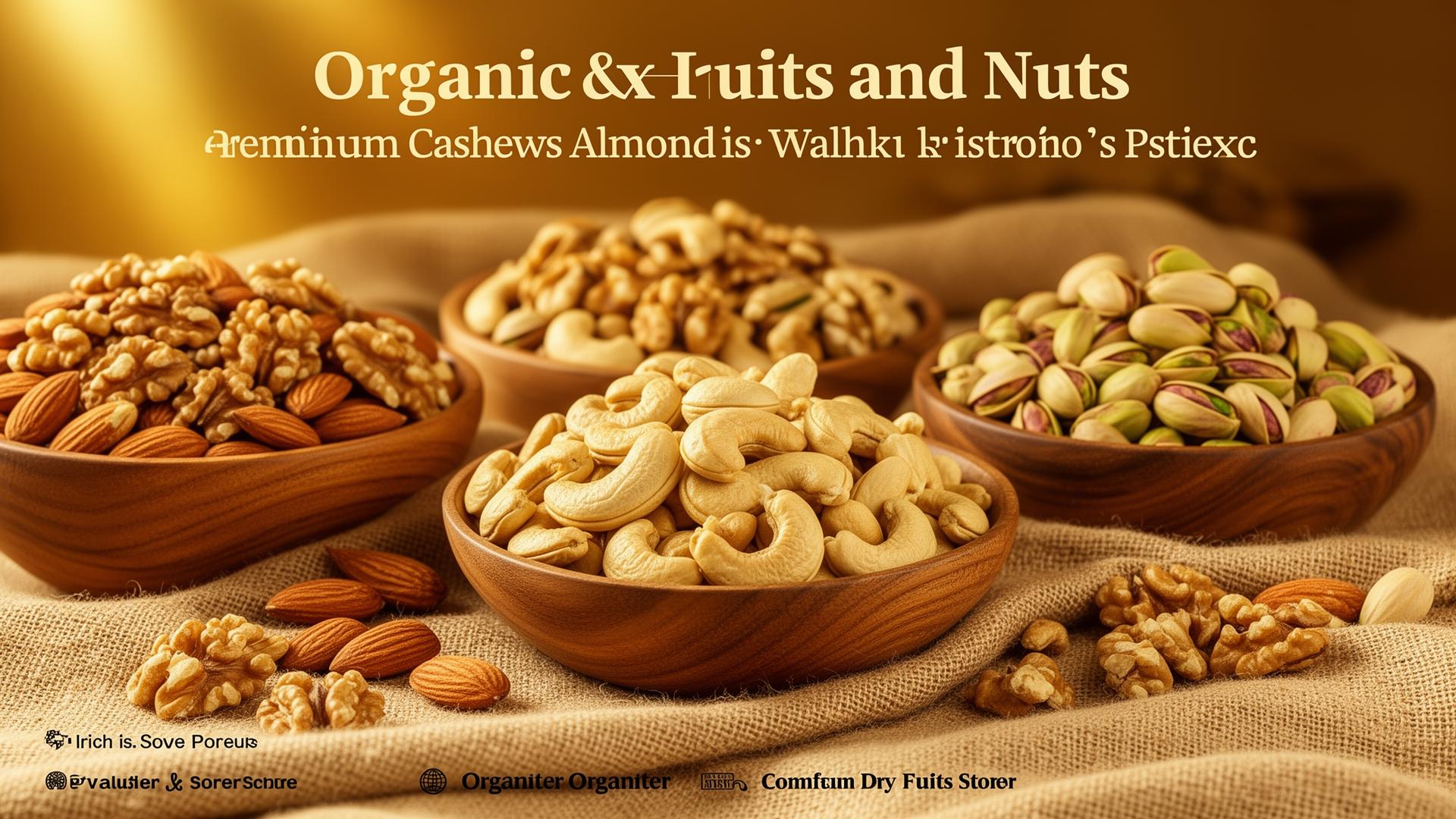 Premium Dry
Fruits & Nuts
