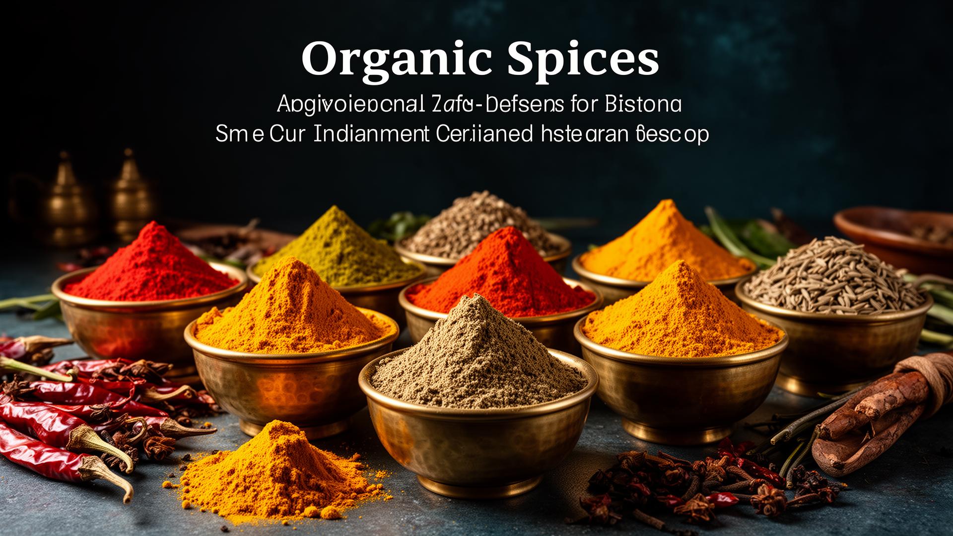 Authentic Indian
Spices